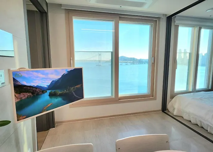Apartamento Busan#gwangalli#광안대교#민락더마컷#핫플#풀오션뷰 Ciudad Metropolitana de Busan